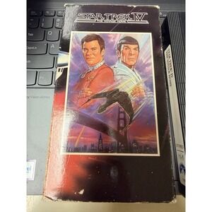 017-029 Star Trek IV The‎ Voyage Home VHS Movie Paramount Pictures 1986 PG